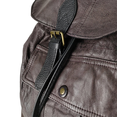 Sustainable leather goods: Duccio backpacks!