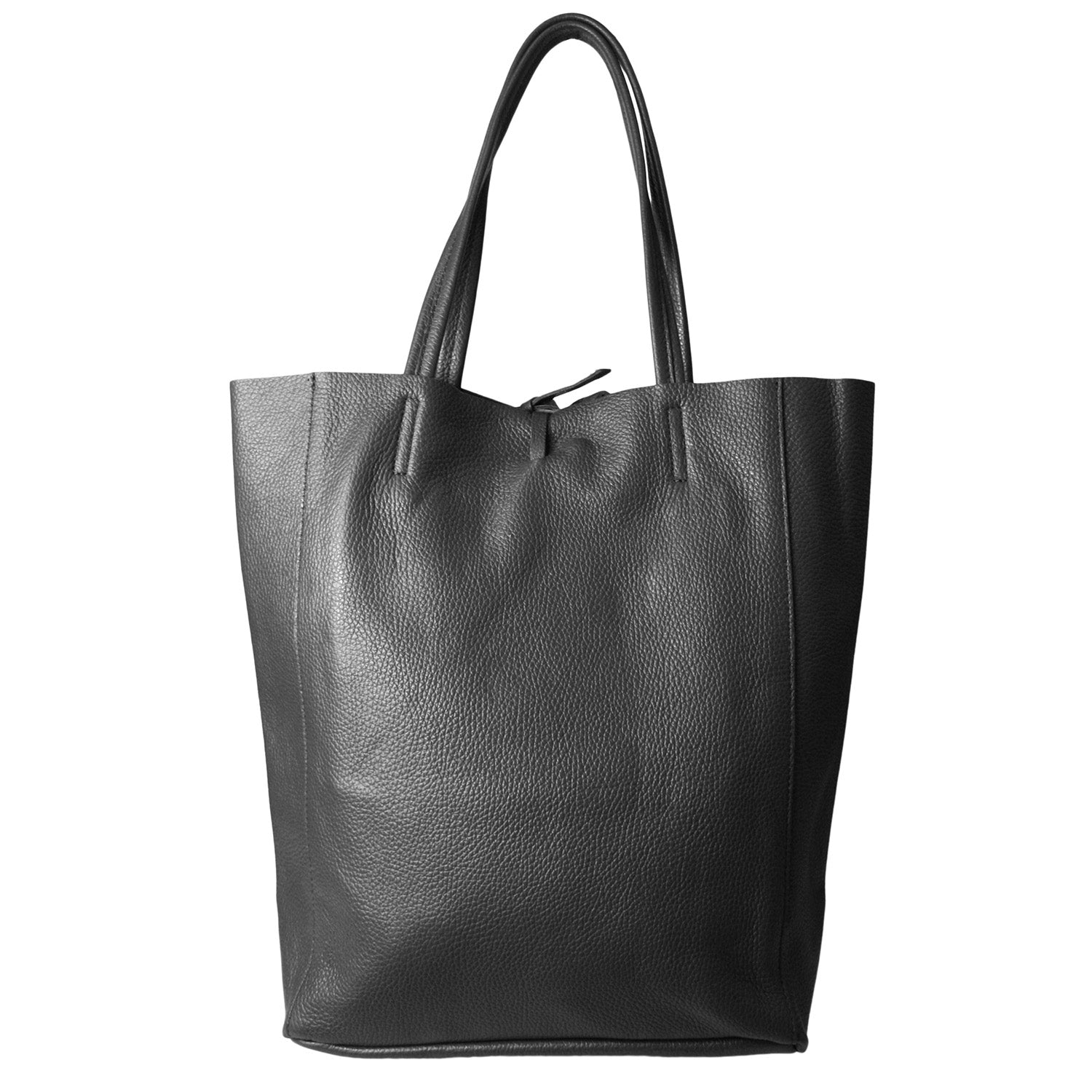 Borsa in vera pelle Silba, nera --45 Borsa in vera pelle Silba, nera --45